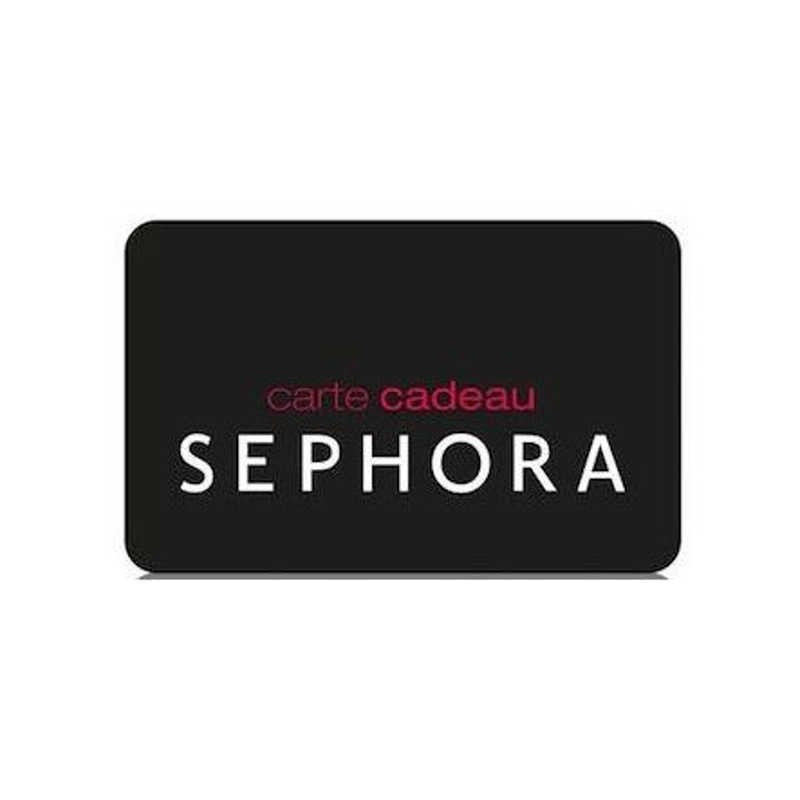 -6% Séphora carte cadeau