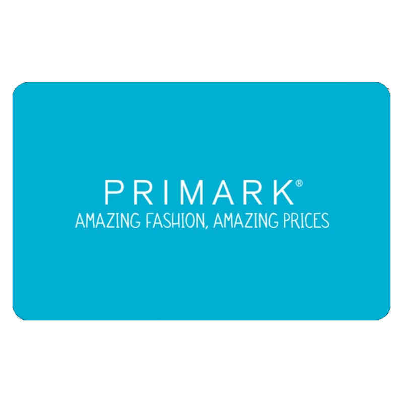 E-carte Cadeau Primark moins chère